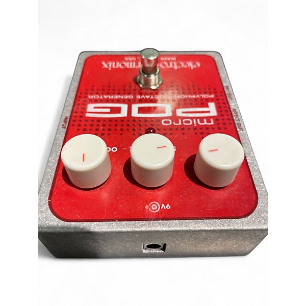 Used Electro-Harmonix Micro Pog Polyphonic Octave Generator Effect Pedal