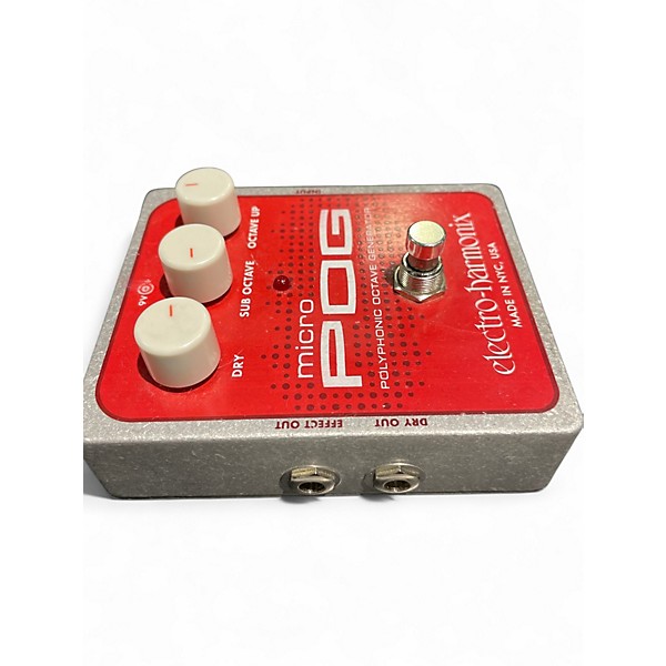 Used Electro-Harmonix Micro Pog Polyphonic Octave Generator Effect Pedal