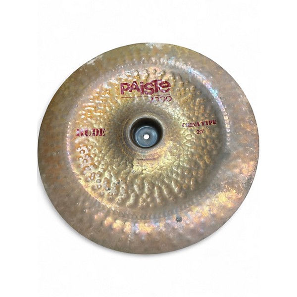 Used Paiste 20in 3000 RUDE CHINA-TYPE Cymbal