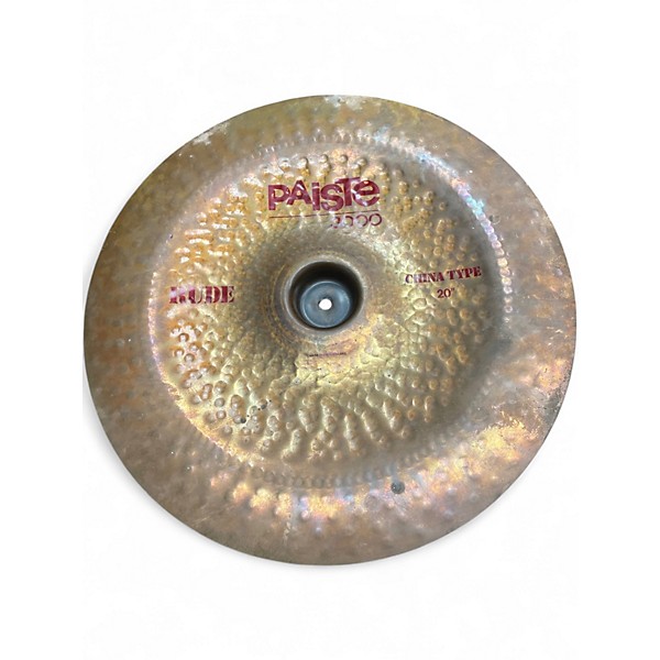 Used Paiste 20in 3000 RUDE CHINA-TYPE Cymbal