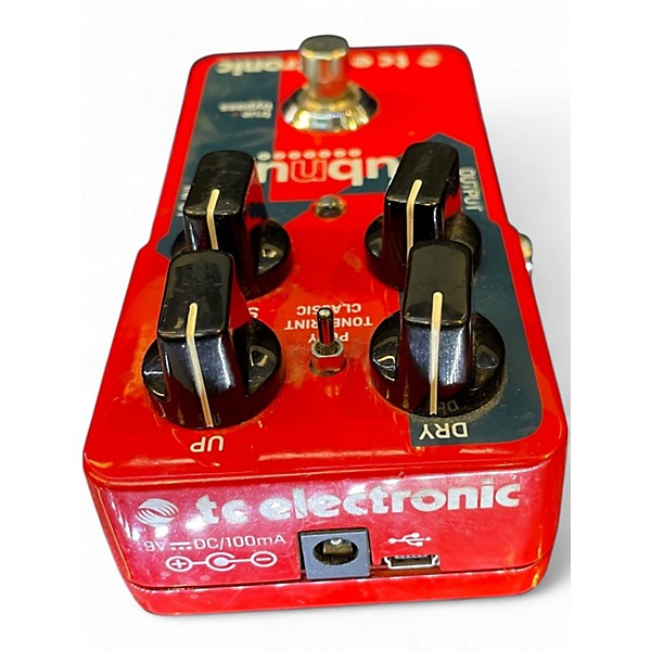 Used TC Electronic Sub N Up Octaver Effect Pedal