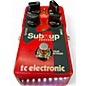Used TC Electronic Sub N Up Octaver Effect Pedal