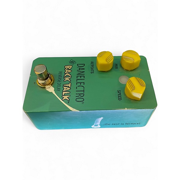 Used Danelectro Back Talk Reverse Delay Effect Pedal
