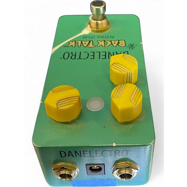 Used Danelectro Back Talk Reverse Delay Effect Pedal