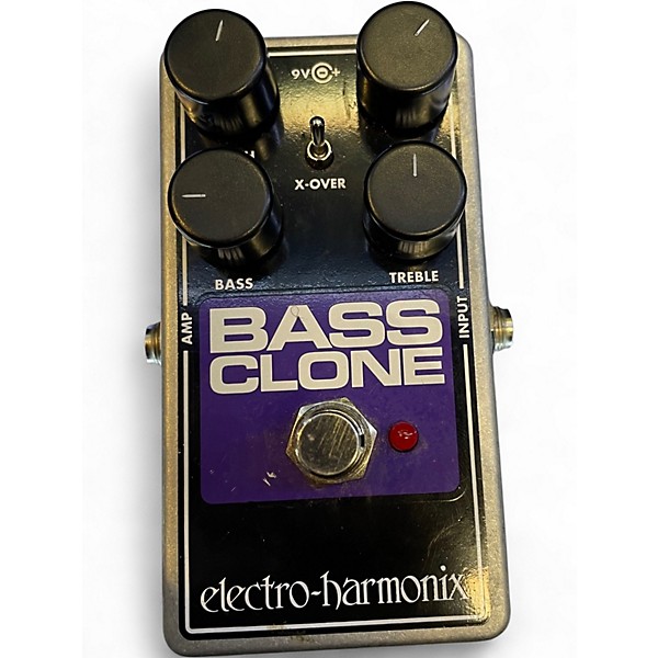 Used Electro-Harmonix Bass Clone Analog Chorus Bass Effect Pedal
