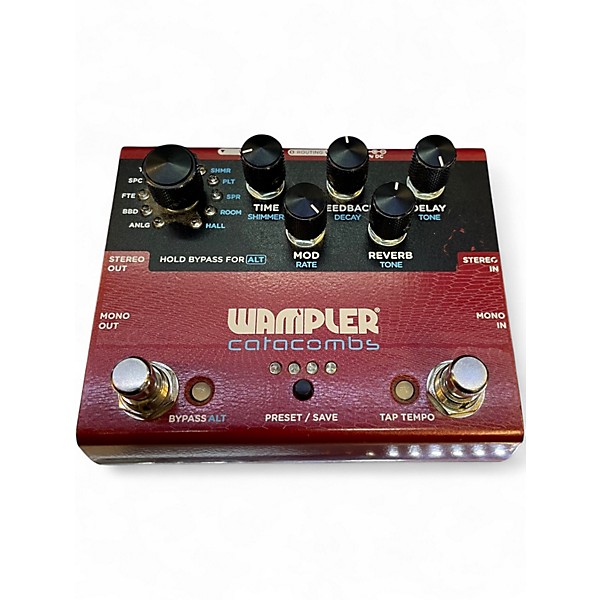 Used Wampler CATACOMBS Effect Pedal