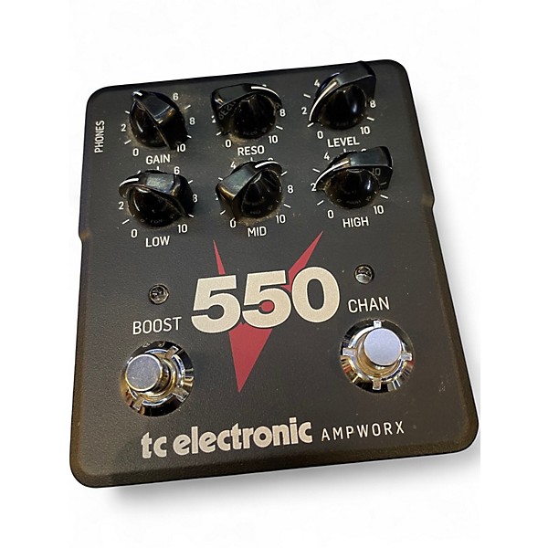 Used TC Electronic AMPWORX V550 PREAMP PEDAL Guitar Preamp