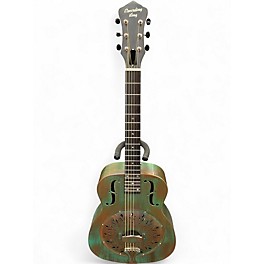 Used Recording King RM997 VINTAGE GREEN Resonator Guitar