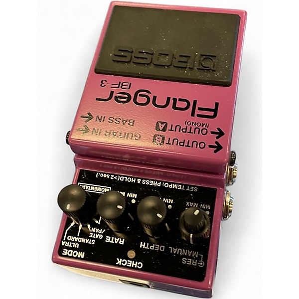 Used BOSS BF3 Flanger Effect Pedal