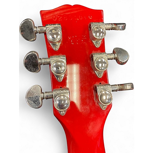 Used 2001 Gibson Les Paul Special Double Cut Ferrari Red Solid Body Electric Guitar