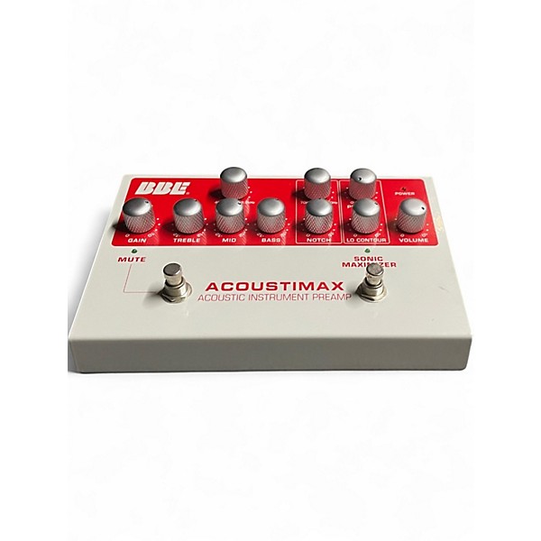 Used BBE Acoustimax Sonic Maximizer/Preamp Pedal Guitar Preamp