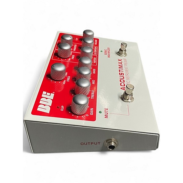 Used BBE Acoustimax Sonic Maximizer/Preamp Pedal Guitar Preamp