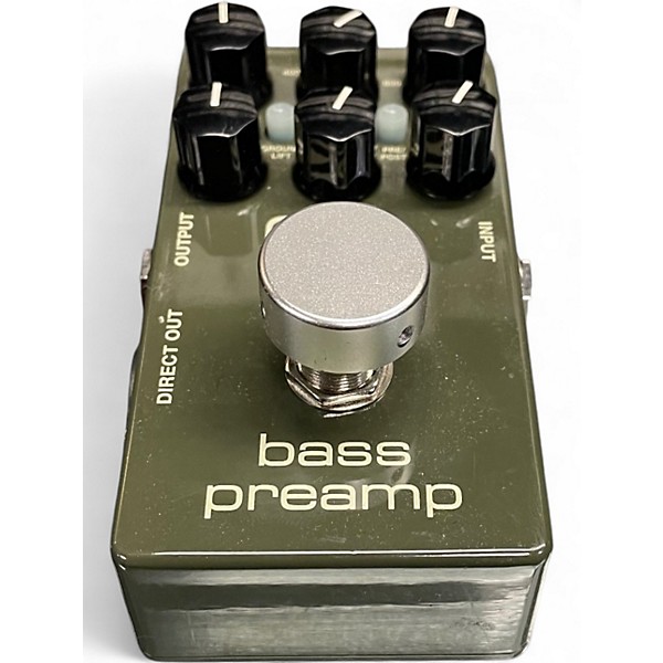 Used MXR M81 Bass Preamp Bass Effect Pedal