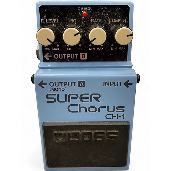 Used BOSS CH1 Super Chorus Effect Pedal