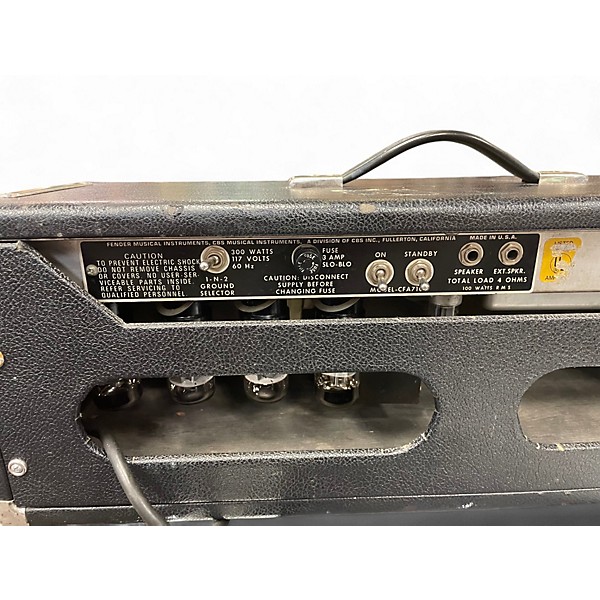 Used 1965 Fender Bassman 100 Bass Combo Amp