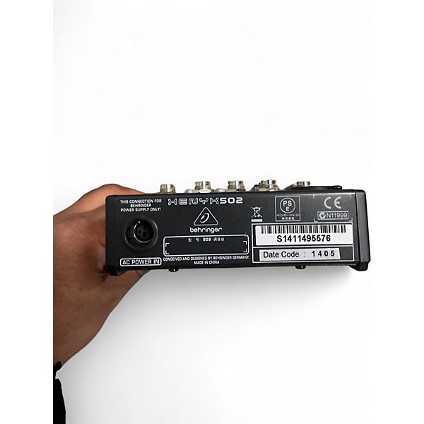 Used Behringer Xenyx 502 Unpowered Mixer