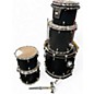 Used Ludwig 5 Piece Accent CS Satin Black Drum Kit thumbnail