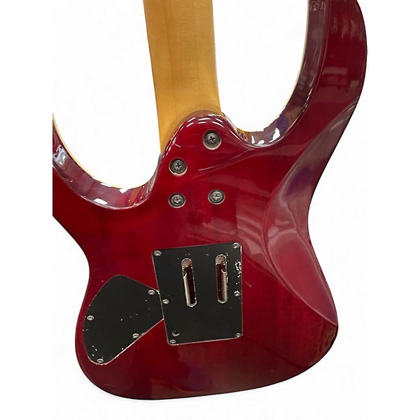 Used Ibanez RG4EXQM1 Candy Apple Red Solid Body Electric Guitar