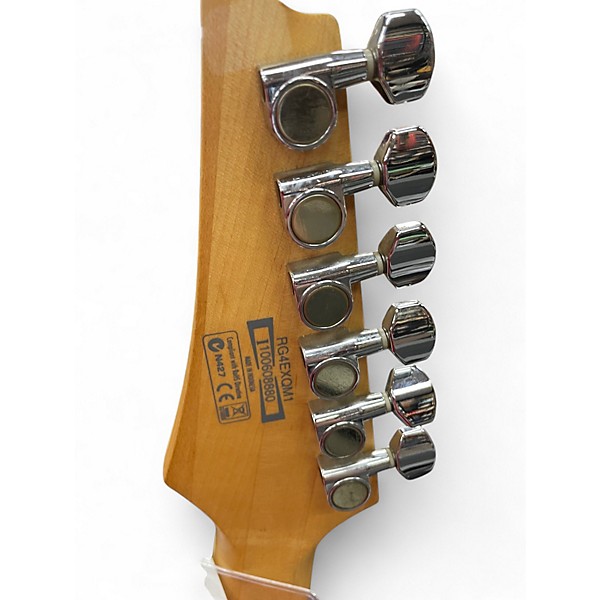 Used Ibanez RG4EXQM1 Candy Apple Red Solid Body Electric Guitar