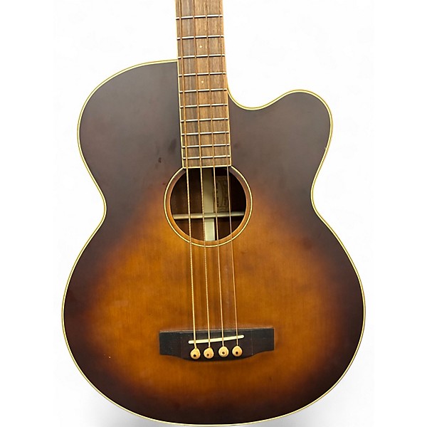 Used Morgan Monroe MVAB500 Natural Acoustic Bass Guitar