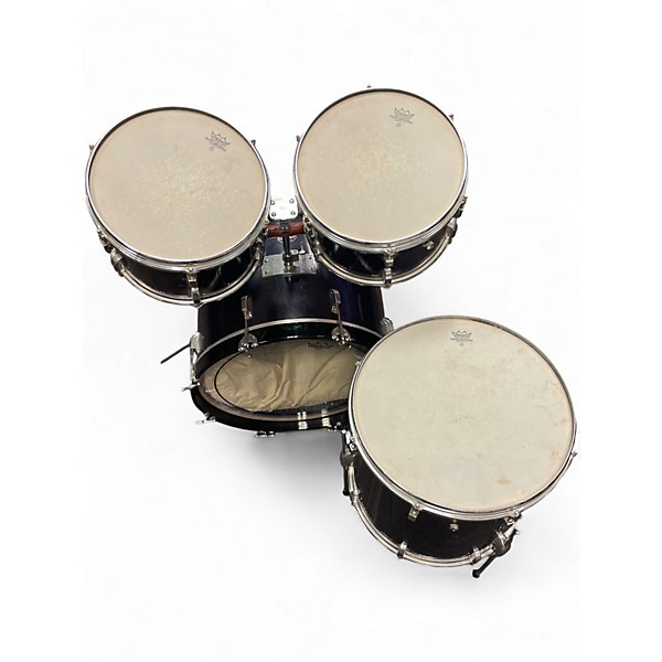 Used Leedy 4 Piece 1965  BLUE SPARKLE PEARL Drum Kit