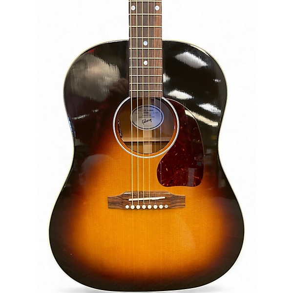 Used Gibson J45 Standard Vintage Sunburst Acoustic Electric Guitar