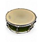 Used PDP by DW 14in X7 SNARE GREEN SPARKLE Drum