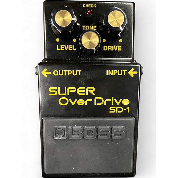 Used BOSS SD1 Super Overdrive Effect Pedal