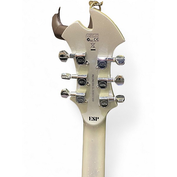 Used ESP LTD AX50 Metallic Gray Solid Body Electric Guitar