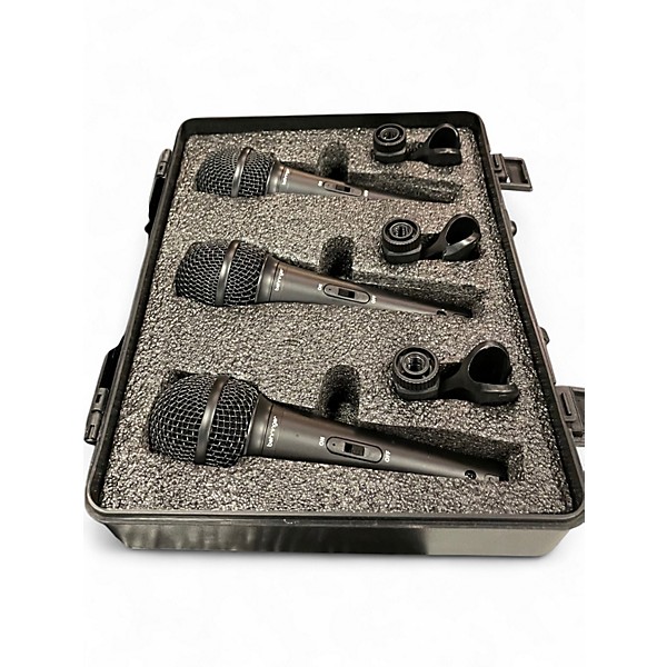 Used Behringer  Xm1800s 3 Pack Dynamic Microphone