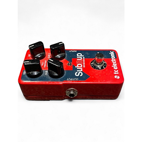 Used TC Electronic Sub N Up Octaver Effect Pedal