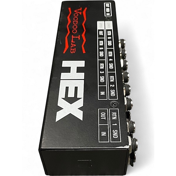 Used Voodoo Lab Hex Audio Loop Switcher Signal Processor