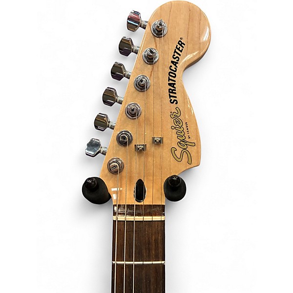 Used Squier Stratocaster 2 Color Sunburst Solid Body Electric Guitar