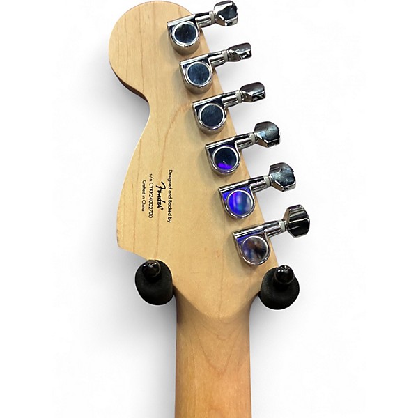 Used Squier Stratocaster 2 Color Sunburst Solid Body Electric Guitar