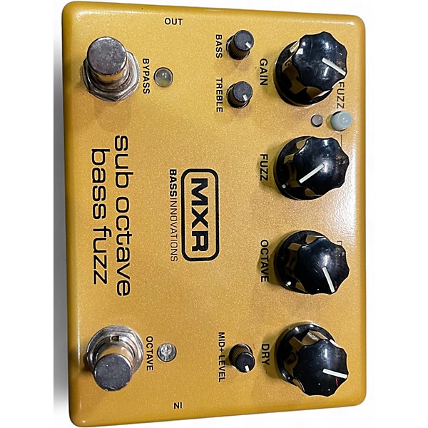 Used MXR SUB OCTAVE BASS FUZZ Bass Effect Pedal