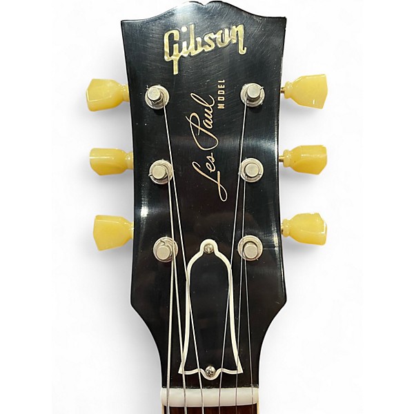 Used Gibson LES PAUL 59 REISSUE Gold Solid Body Electric Guitar