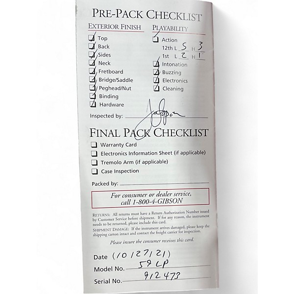 Used Gibson LES PAUL 59 REISSUE Gold Solid Body Electric Guitar