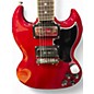 Used Epiphone Tony Iommi SG Custom Worn Cherry Solid Body Electric Guitar thumbnail