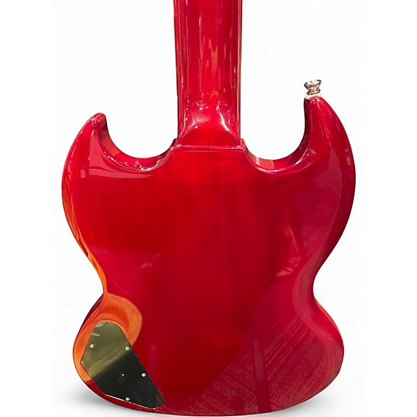 Used Epiphone Tony Iommi SG Custom Worn Cherry Solid Body Electric Guitar