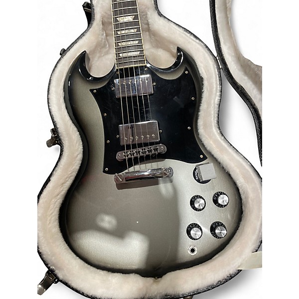 Used Gibson SG Silverburst Solid Body Electric Guitar