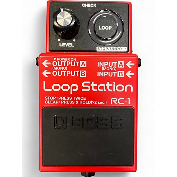 Used BOSS RC1 Loop Station Pedal