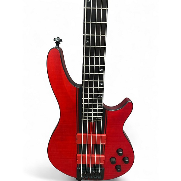 Used Schecter Guitar Research C5 GT RED Electric Bass Guitar