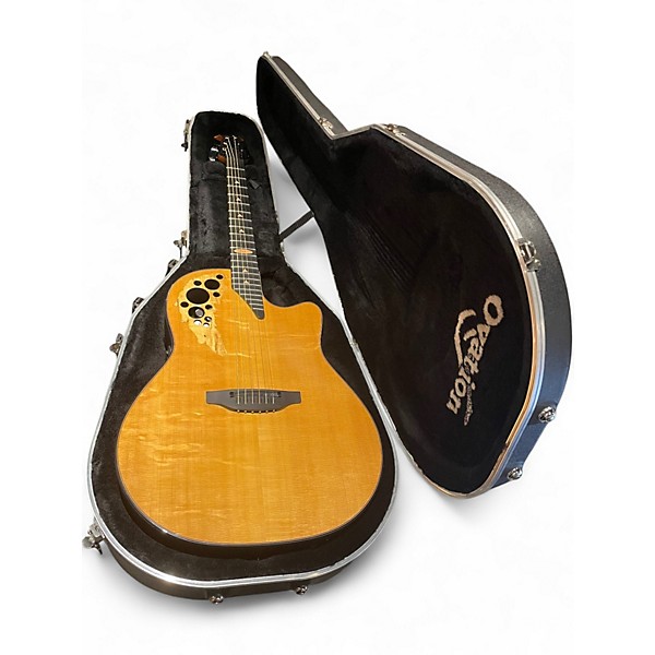 Used Ovation Collectors BCS 2007 Natural Acoustic Electric Guitar