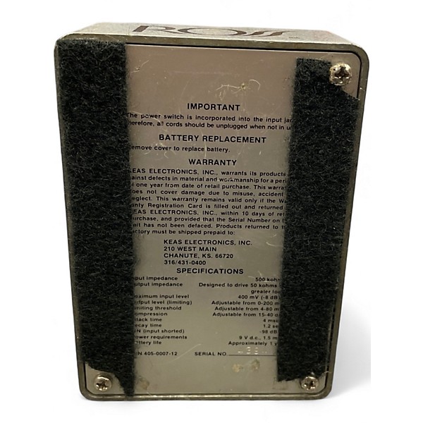 Used Ross compressor Effect Pedal