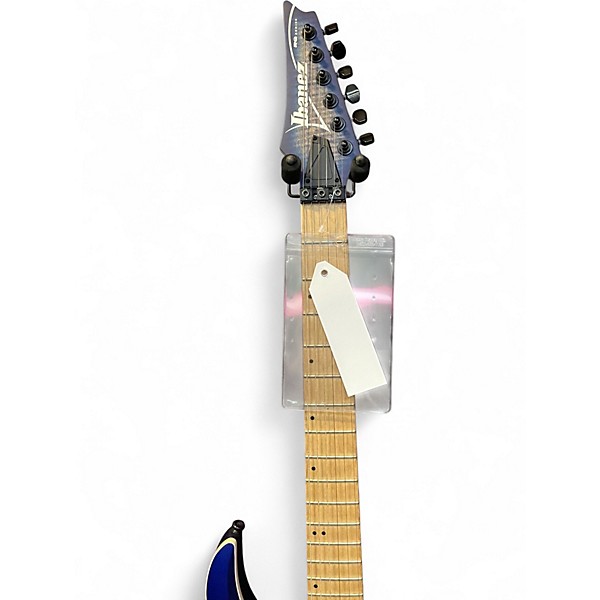 Used Ibanez RGAR42MFMT Jewel Blue Solid Body Electric Guitar