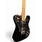 Used Fender 1972 Reissue Telecaster Deluxe Black Solid Body Electric Guitar