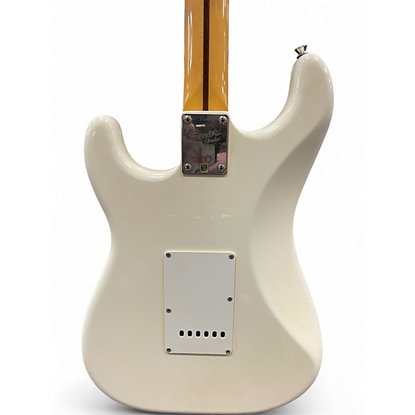 Used Squier Classic Vibe Stratocaster Olympic White Solid Body Electric Guitar