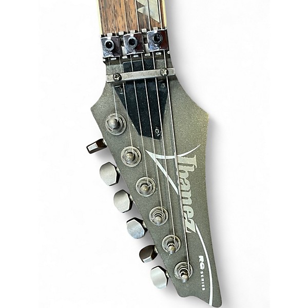 Used Ibanez RG5EX1 Gun Metal Solid Body Electric Guitar