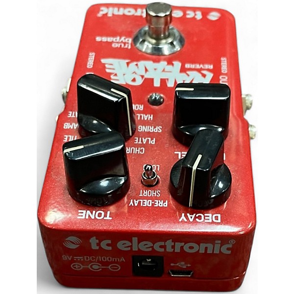Used TC Electronic Hall Of Fame Reverb  Effect Pedal