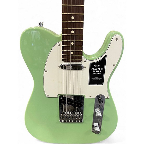 Used Fender Player II Telecaster Seafoam Green Solid Body Electric Guitar